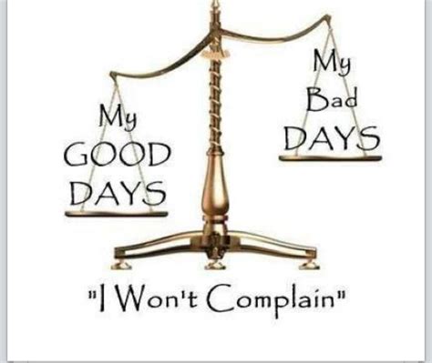 I won't complain 